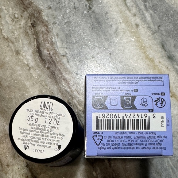 Mugler Angel Scented Candle - Black and Blue - Picture 3 of 3